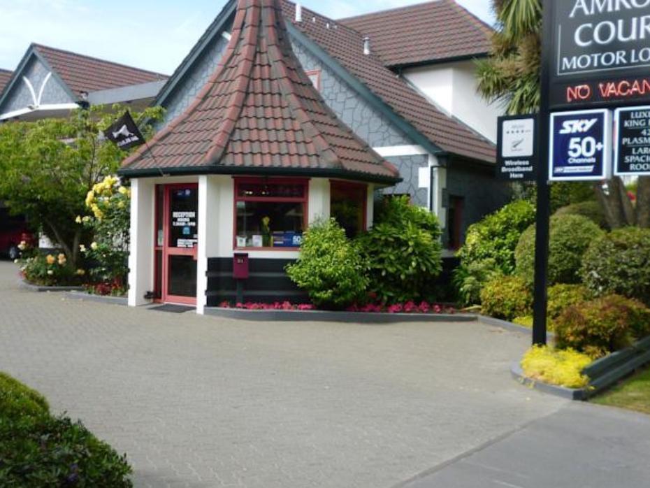 Motel Amross Court Christchurch Zewnętrze zdjęcie